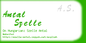 antal szelle business card